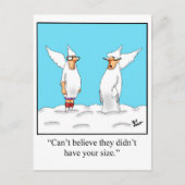 Hemelse Mode Faux Pas! Briefkaart (Voorkant)