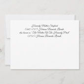 Hemelse Moeder Barokke kunst Kaart (Achterkant)