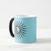 Hemelse morgenster magische mok (Voorkant links)