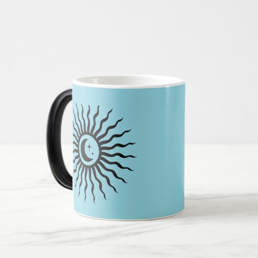 Hemelse morgenster magische mok (Voorkant links)