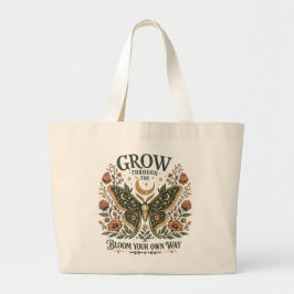 Hemelse Mot Botanische Boodschappentas Grote Tote Bag