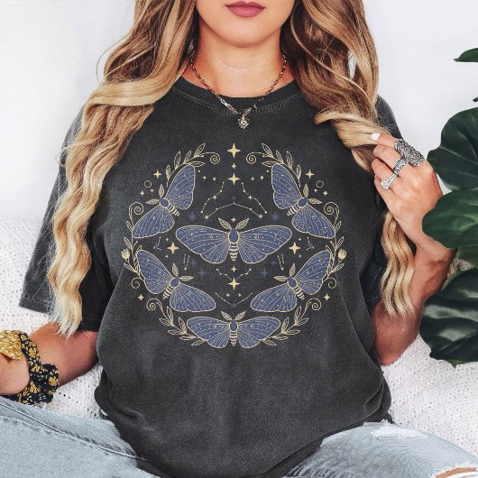 Hemelse Motief Sterrenbeeld Grafisch Ontwerp T-shirt
