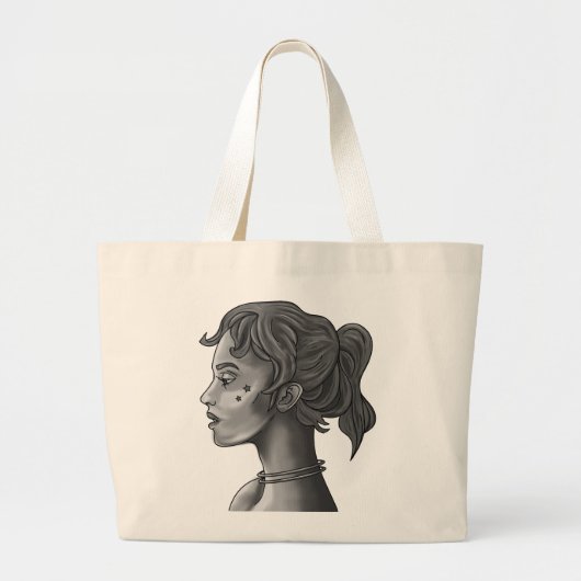 Hemelse Muse Minimalistische Tassen Tas (Voorkant)