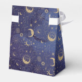 Hemelse Mysterieuze Sterren En Manen Bruiloft Bedankdoosjes (Achterkant)