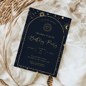 Hemelse Mystieke Elementen Starsign 50ste verjaard Kaart