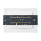 Hemelse Mystieke Elementen Sterrenbeelden Uitnodigingen Wikkel (Voorkant Voorbeeld)