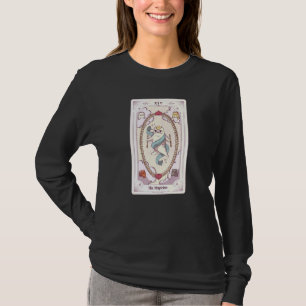 Hemelse Mystieke Heksen Vibe's Spirituele Maanfase T-shirt