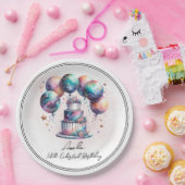 Hemelse Mystieke Kosmische Astrologie Verjaardagsf Papieren Bordje (Feest)