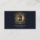 Hemelse Mystieke Maan Visitekaartje (Voorkant)