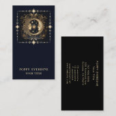 Hemelse Mystieke Maan Visitekaartje (Voorkant / Achterkant)