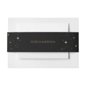 Hemelse  mystieke sterrenstelsel uitnodigingen wikkel (Voorkant Voorbeeld)