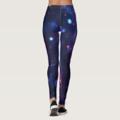 Hemelse Nacht Vlinder Tuin Leggings (Achterkant)