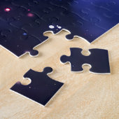 Hemelse Nacht Vlinder Tuin Legpuzzel (Zijkant)