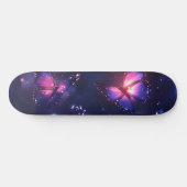 Hemelse Nacht Vlinder Tuin Persoonlijk Skateboard (Horizontaal)
