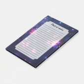 Hemelse Nacht Vlinder Tuin Post-it® Notes (Schuin)