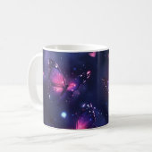 Hemelse Nacht Vlindertuin Koffiemok (Voorkant links)