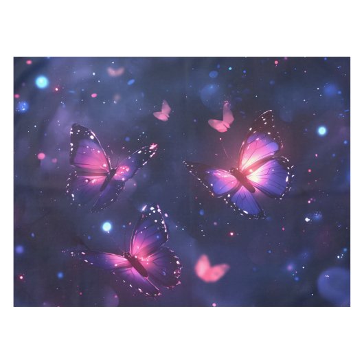 Hemelse Nacht Vlindertuin Tafelkleed (Voorkant (Horizontaal))