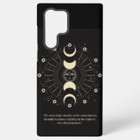 Hemelse Nachtfasen: Elegante Samsung Phonehoes