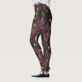 Hemelse Nevel Kristal Planeet Paars Leggings (Links)