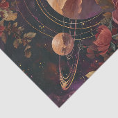 Hemelse Nevel Kristal Planeet Paars Tissuepapier (Detail)