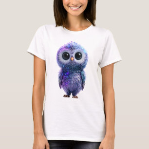 Hemelse Nevel Sterrenstelsel Uiltje Vrouwen T-shirt