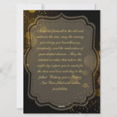 Hemelse Nieuwjaarsviering Feestdagenkaart (Achterkant)