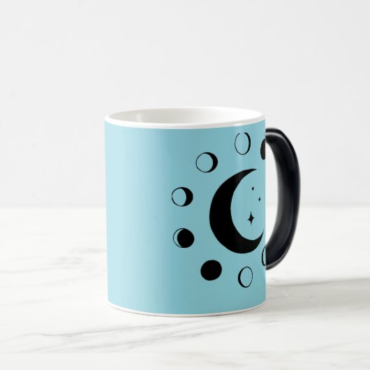 Hemelse noordelijke ster magische mok (Voorkant rechts)