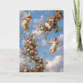 Hemelse Notities Engel Felicitatiekaart (Voorkant)