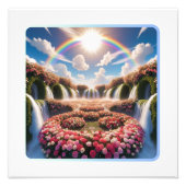 hemelse oase foto afdruk (Voorkant)