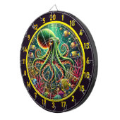 Hemelse Octopus Dartboard Dartbord (Voorkant Rechts)