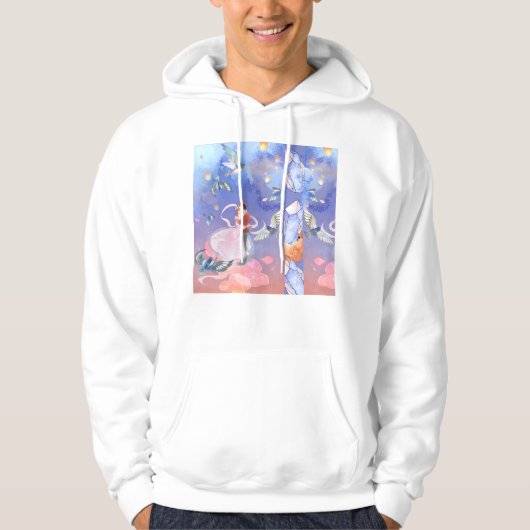 Hemelse Omarming: De Legende van de Geliefden Hoodie (Voorkant)