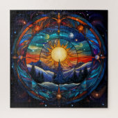 Hemelse Ontsnappingspuzzel Legpuzzel (Verticaal)