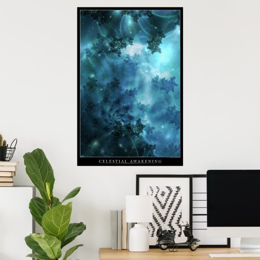 Hemelse Ontwaaking Poster (Thuiskantoor)