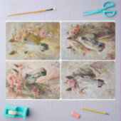 Hemelse paarden tissuepapier (Craft)