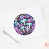 Hemelse paddenstoel Sticker met mystieke accenten  (Envelop)