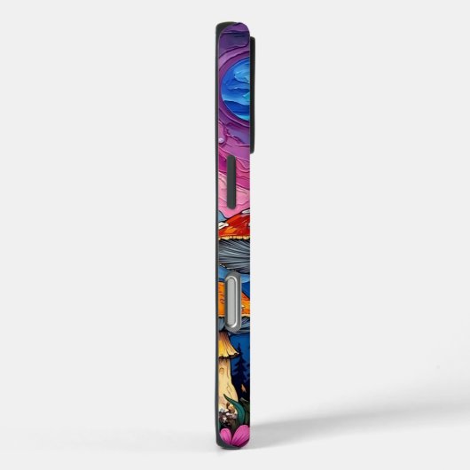 hemelse paddenstoelenbos Case-Mate iPhone case (Achterkant / Rechts)