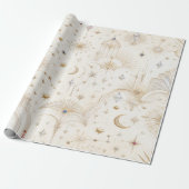 Hemelse Parel Kerst Inpakpapier (Uitgerold)