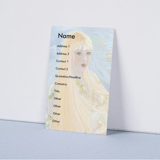 Hemelse Peacoxk Visitekaartje