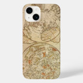 hemelse planisfeer kaart door Joseph Moxon Case-Mate iPhone Case (Achterkant)