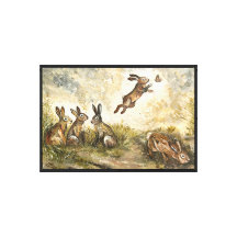 Hemelse Pluche Weide Haas Whimsical Konijnenfamili
