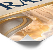 Hemelse poster 'Prijs de Heer' (Hoek)