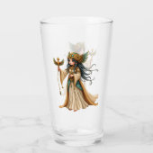 Hemelse Priesteres van de Gouden Piramide. Glas (Achterkant)