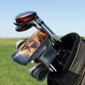 Hemelse Priesteres van de Gouden Piramide. Golfheadcover (Insitu)