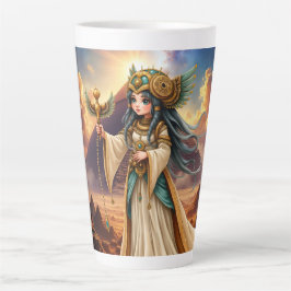 Hemelse Priesteres van de Gouden Piramide. Latte Mok