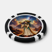 Hemelse Priesteres van de Gouden Piramide. Poker Chips (Enkel)