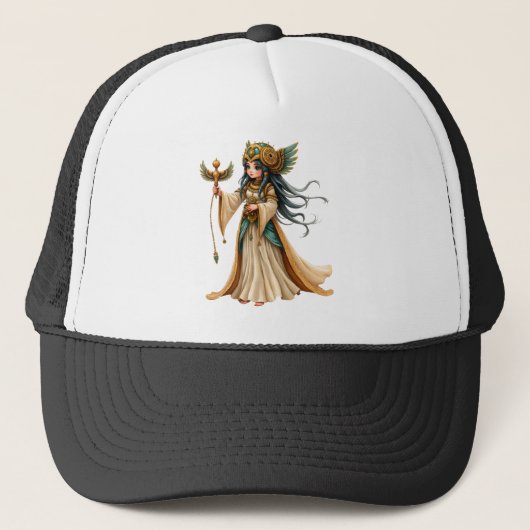 Hemelse Priesteres van de Gouden Piramide. Trucker Pet (Voorkant)