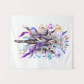 Hemelse Prisma Godin Fantasy Muur Kunst Wandkleed (Voorkant (horizontaal))