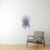 Hemelse Prisma Godin Fantasy Muur Kunst Wandkleed (In situ)