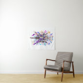 Hemelse Prisma Godin Fantasy Muur Kunst Wandkleed (In Situ (horizontaal))