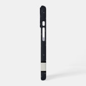 Hemelse Raaf Donkere Academie Monogram iPhone 16 Hoesje (Linkerkant)